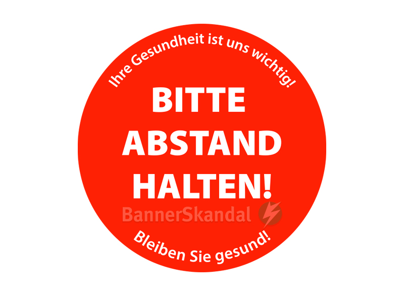 Abstandsaufkleber Fußboden Abstandsaufkleber Fußboden