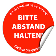 Abstandsaufkleber Fußboden Abstandsaufkleber Fußboden