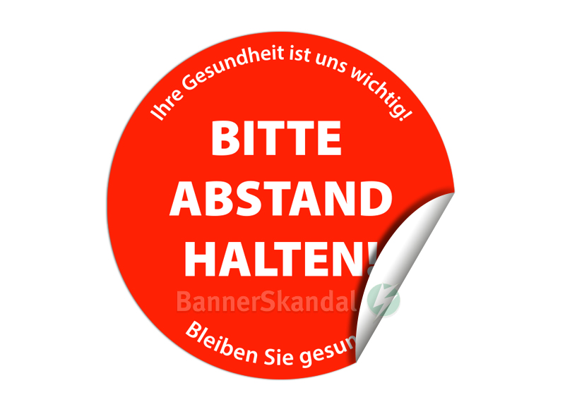 Abstandsaufkleber Fußboden Abstandsaufkleber Fußboden